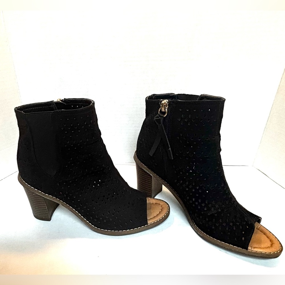 Dr. Scholl's Peyton Open-Toe Bootie size 7M